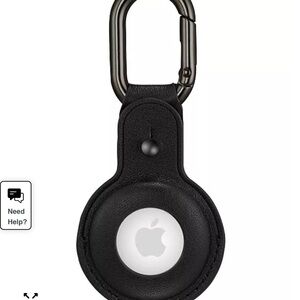 WITHit
Black Leather Cover designed for Apple AirTag®
